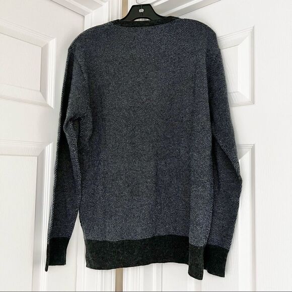 Rails Men’s Lightweight Wool Blend Rune Sweater in Navy Medium - Picture 6 of 12